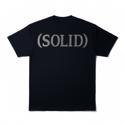 Keep It Concrete Rhinestone T-Shirt (SOLID Edition) – Premium Streetwear Tee