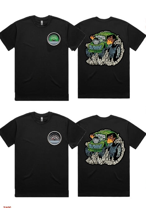 No Emotion Just Motion Heavy Tees - Jumbo Print