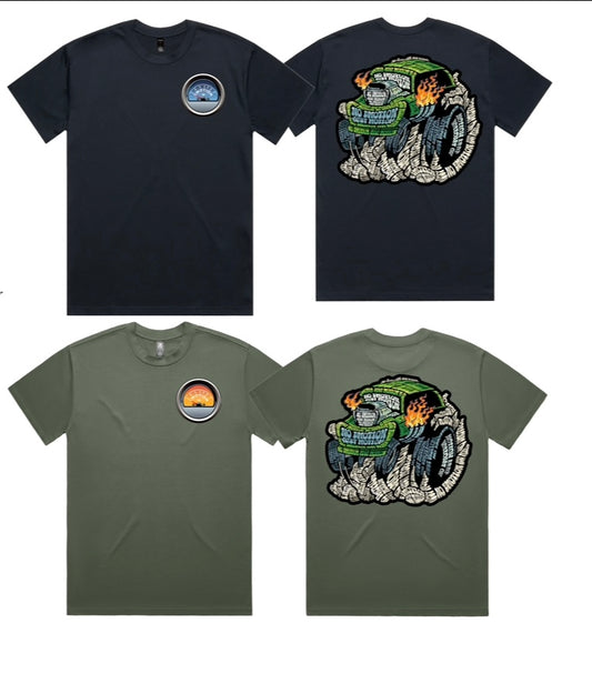 No Emotion Just Motion Heavy Tees - Jumbo Print