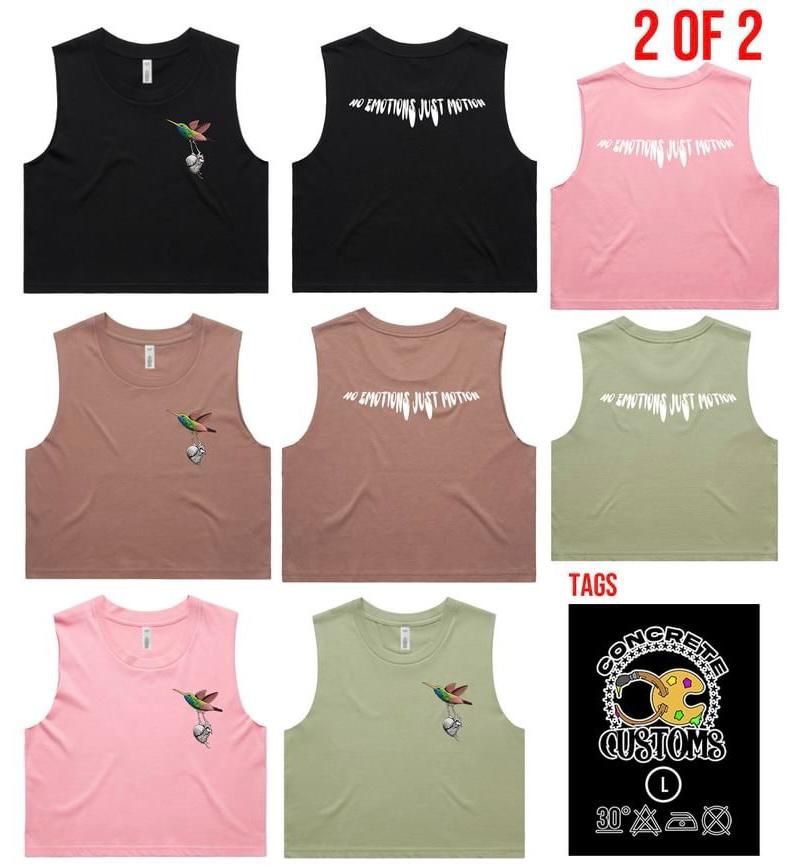 Womens Crop Top Tank Tops